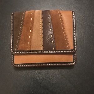 FOSSIL Brown leather wallet from